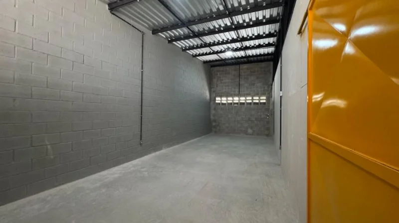 Armazém pequeno para alugar